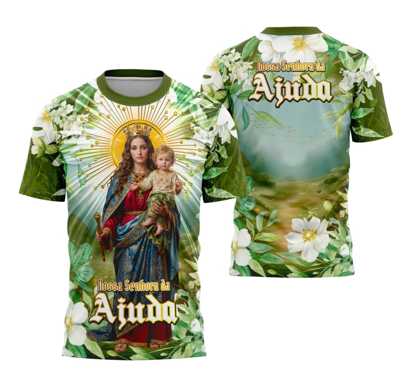 Camisa Nossa Senhora da Ajuda Religião