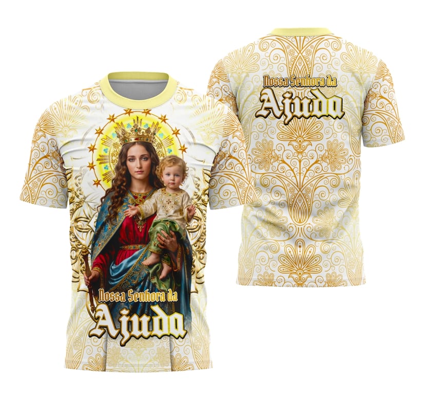 Camisa Nossa Senhora da Ajuda Religião