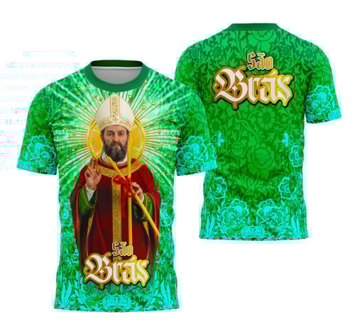 Camisa São Brás Religião
