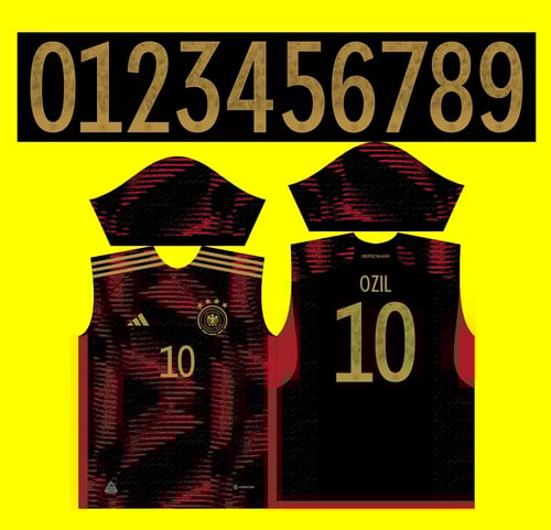 Arte Vetor Camisa Alemanha Reserva 2022-23 x7