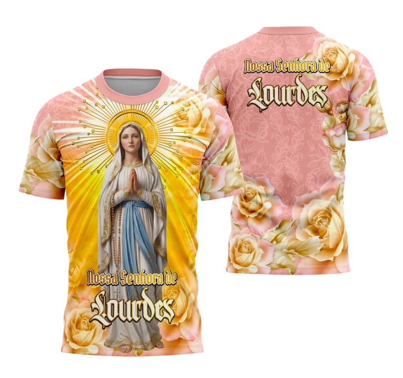 Camisa Nossa Senhora de Lourdes Religião