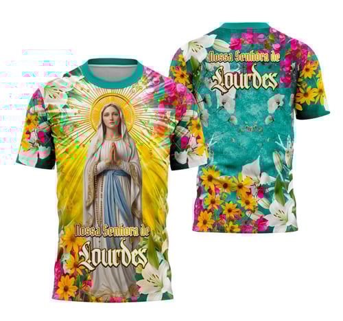 Camisa Nossa Senhora de Lourdes Religião