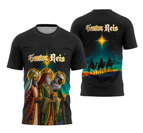 Camisa Santos Reis Católica - Reis Magos Religião