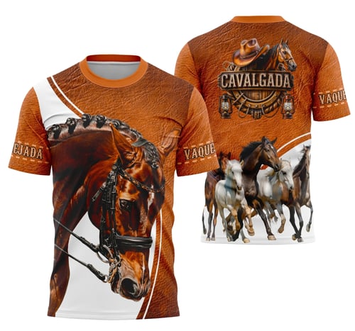 Camisa Vaquejada Cavalgada Rodeio Personalizada