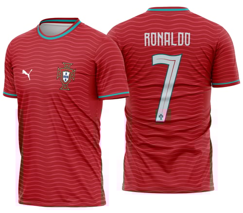 Arte Camisa Portugal Titular 2025 - 2026