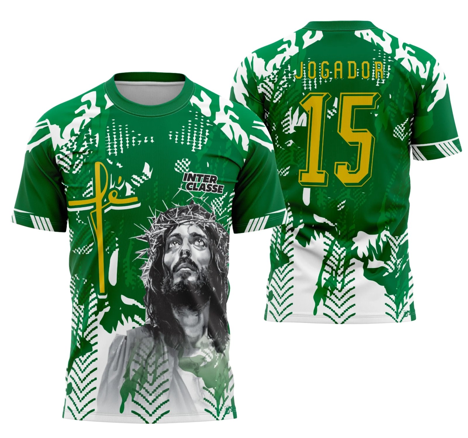 Camisa Interclasse Futebol Jesus Cristo