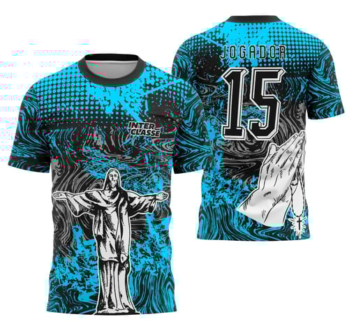 Camisa Interclasse Futebol Jesus Cristo