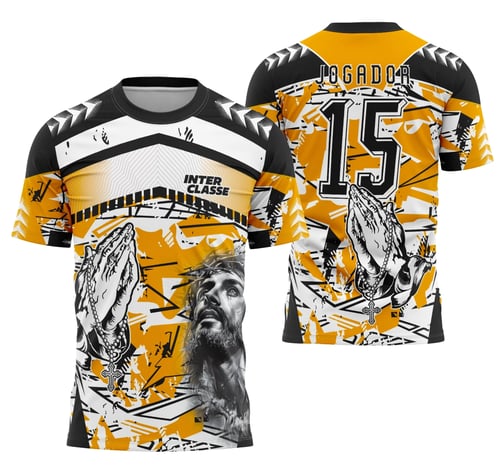 Camisa Interclasse Futebol Jesus Cristo