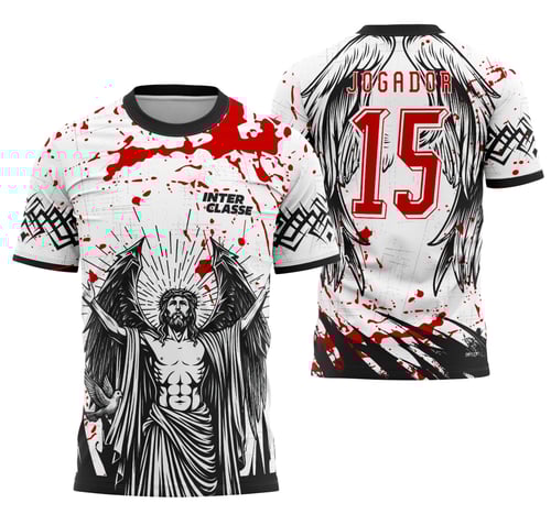 Camisa Interclasse Futebol Jesus Cristo
