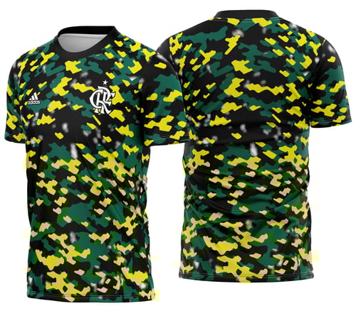 Arte Camisa do Flamengo 2021 2022 Pré-Jogo