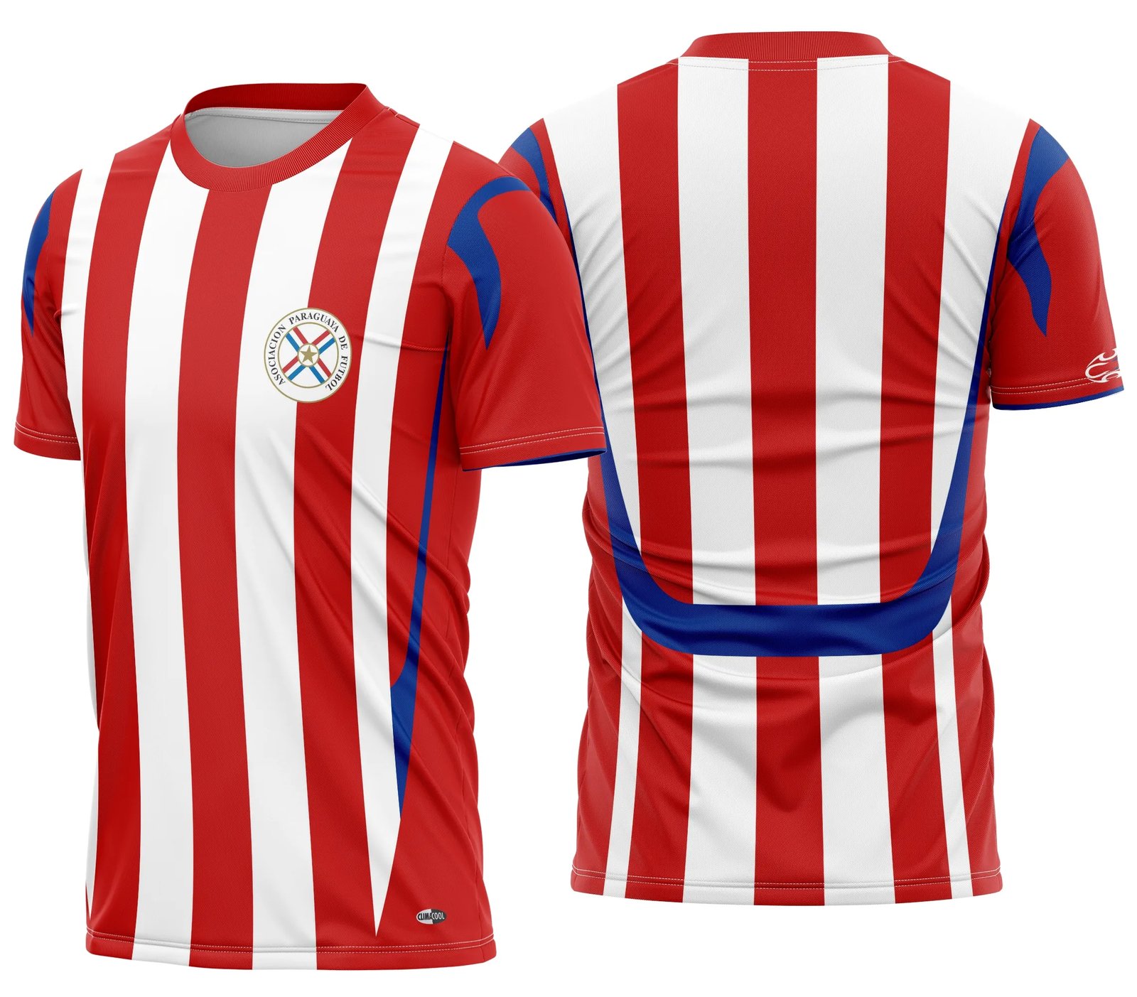 Arte Camisa de Time Paraguay Local 2007