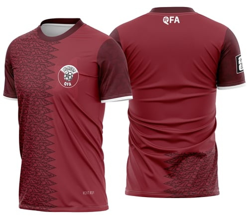 Arte Camisa de Time Qatar Concept 2026