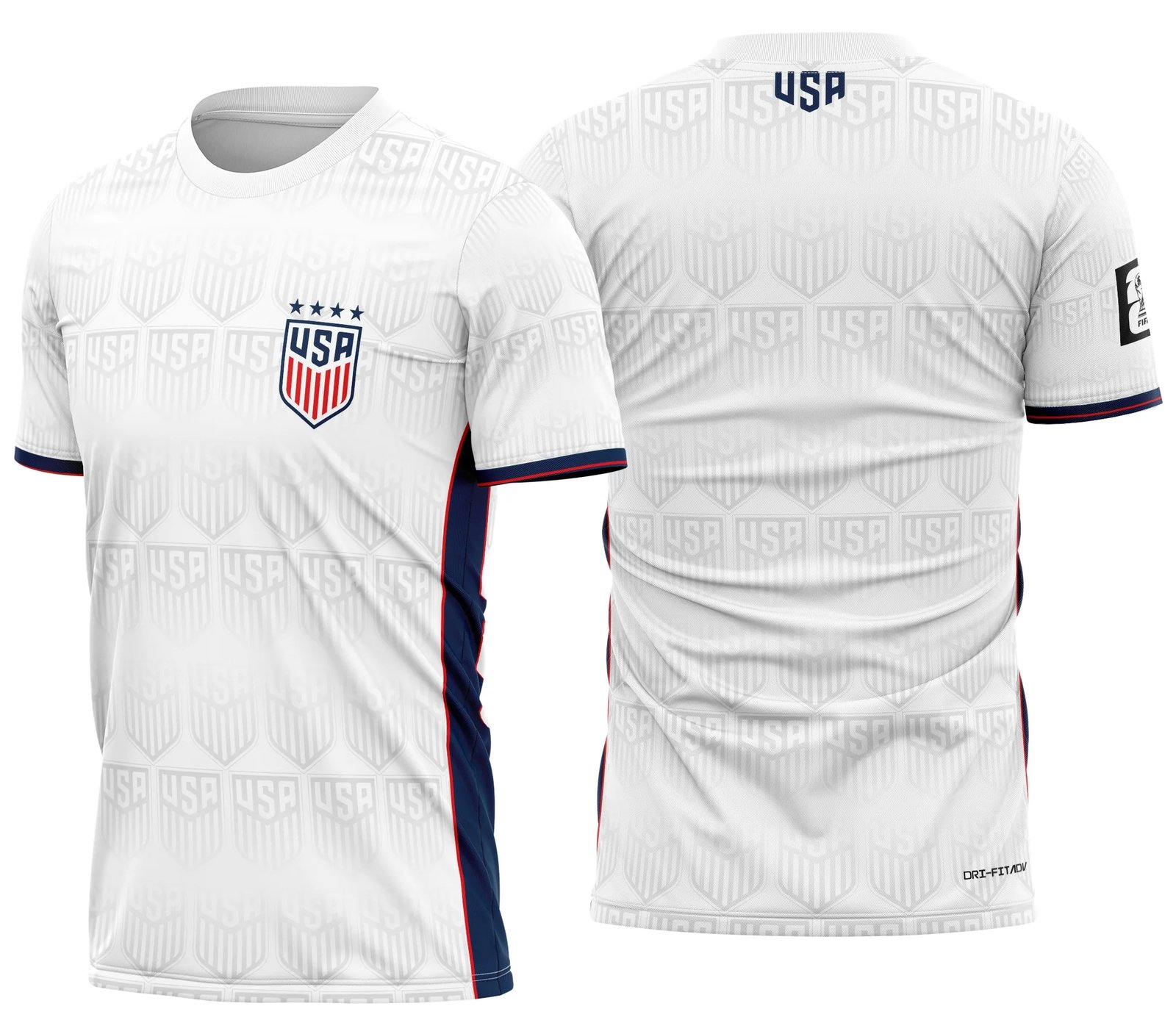 Arte Camisa de Time USA Concept 2026