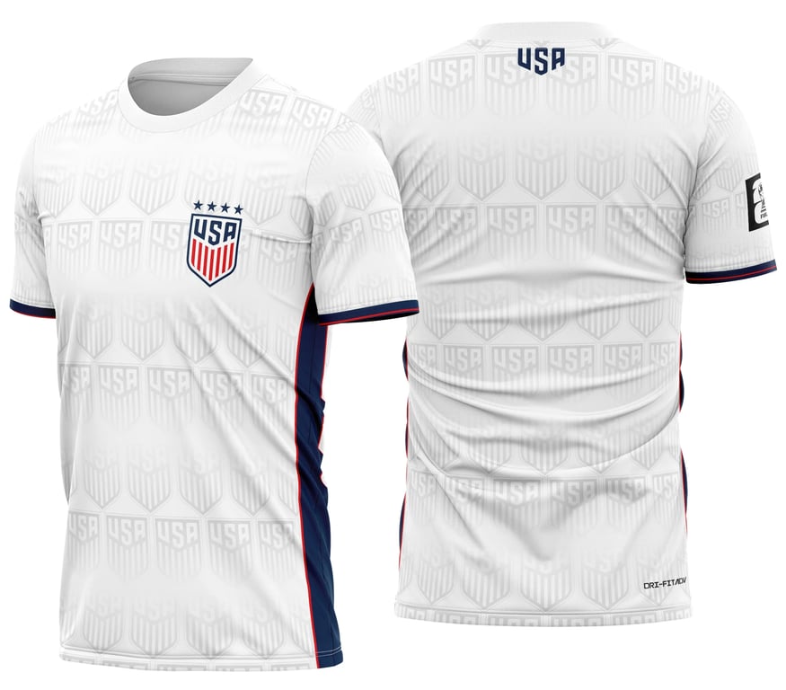 Arte Camisa de Time USA Concept 2026