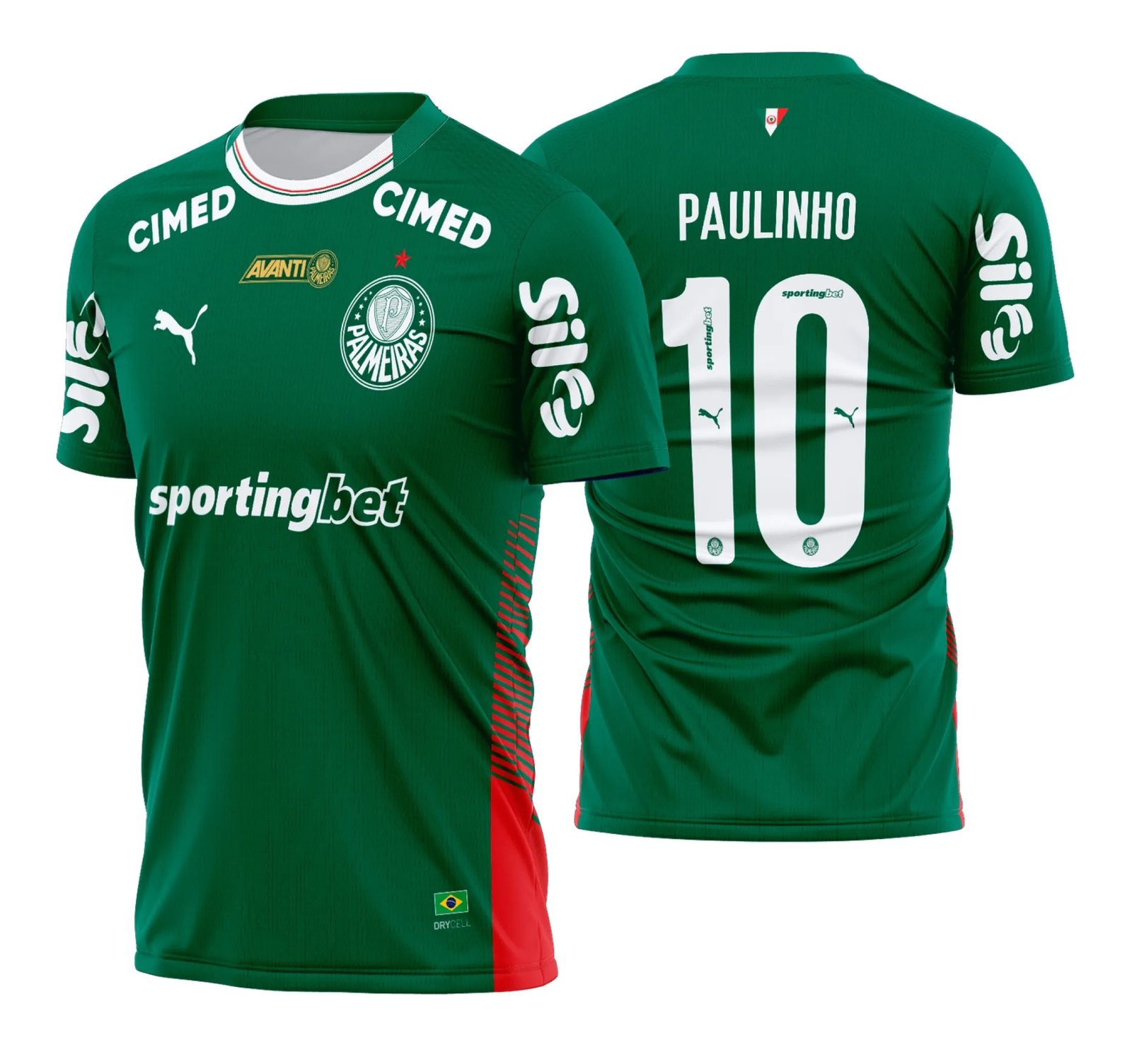 Arte Camisa Palmeiras Titular 2026