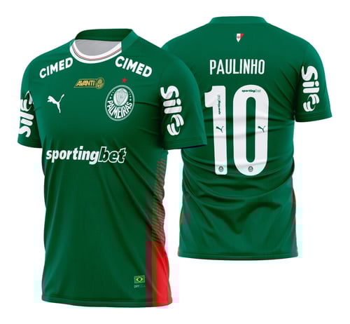 Arte Camisa Palmeiras Titular 2026