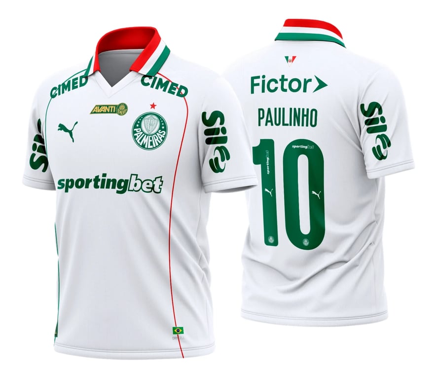 Arte Camisa Palmeiras Reserva 2026