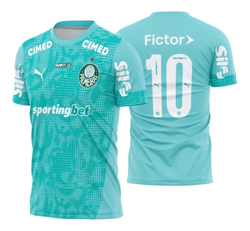 Arte Camisa Palmeiras Treino 2026