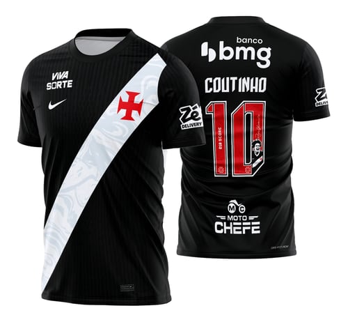 Arte Camisa do Vasco Titular 2026 - 2027