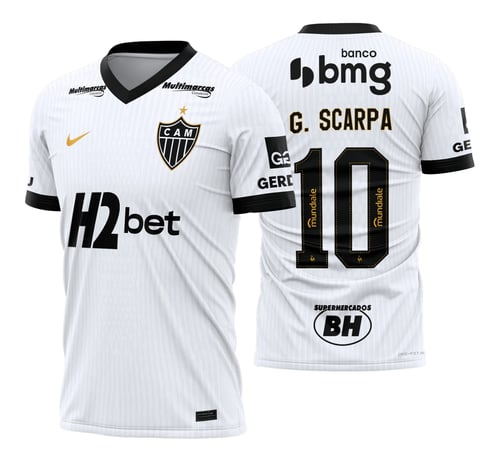 Arte Camisa Atlético Mineiro Reserva 2026