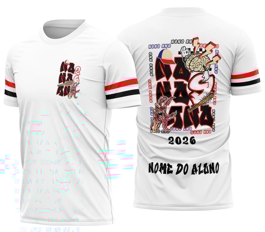 Arte Camisa Nono Ano Stranger Things Vecna