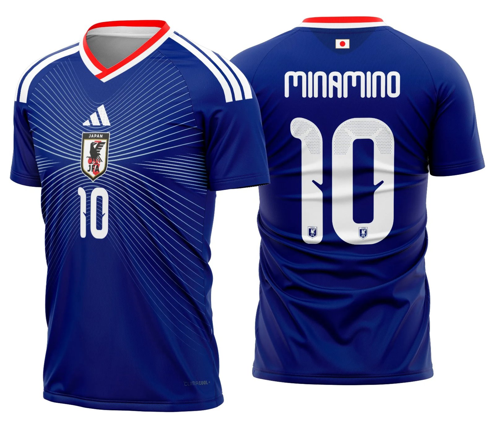 Japão Titular Copa do Mundo 2026 Arte Vetor