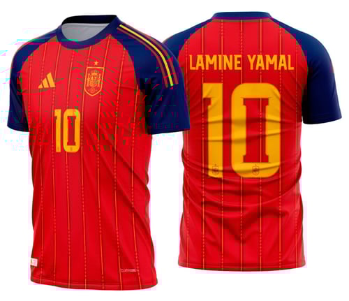 Espanha Titular Copa do Mundo 2026 Arte Vetor