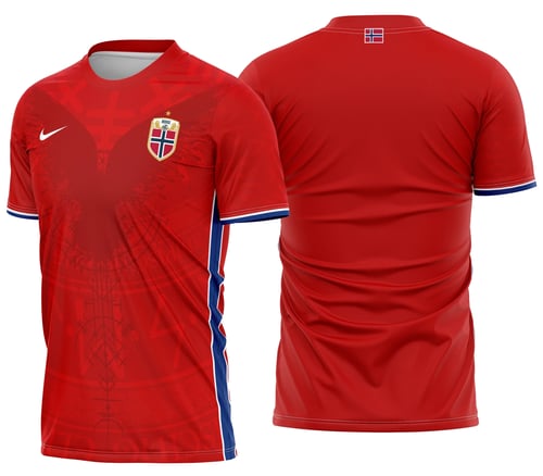 Arte Vetor Camisa Noruega 2023