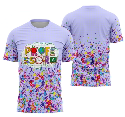 Arte Camisa Professora Personalizada
