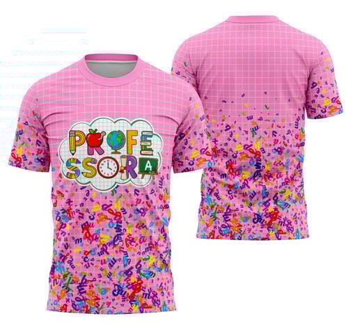 Arte Camisa Professora Personalizada