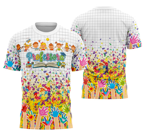 Arte Camisa Professora Personalizada