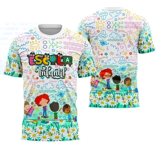 Arte Camisa Professora Personalizada