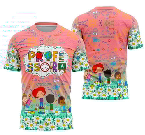 Arte Camisa Professora Personalizada