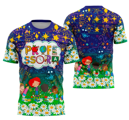 Arte Camisa Professora Personalizada