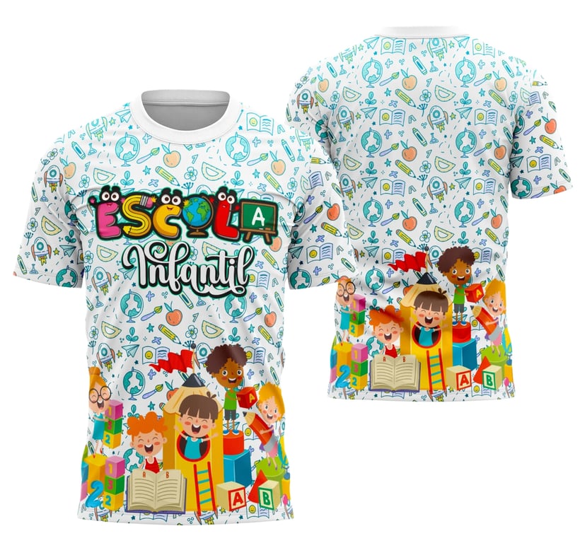 Arte Camisa Professora Personalizada