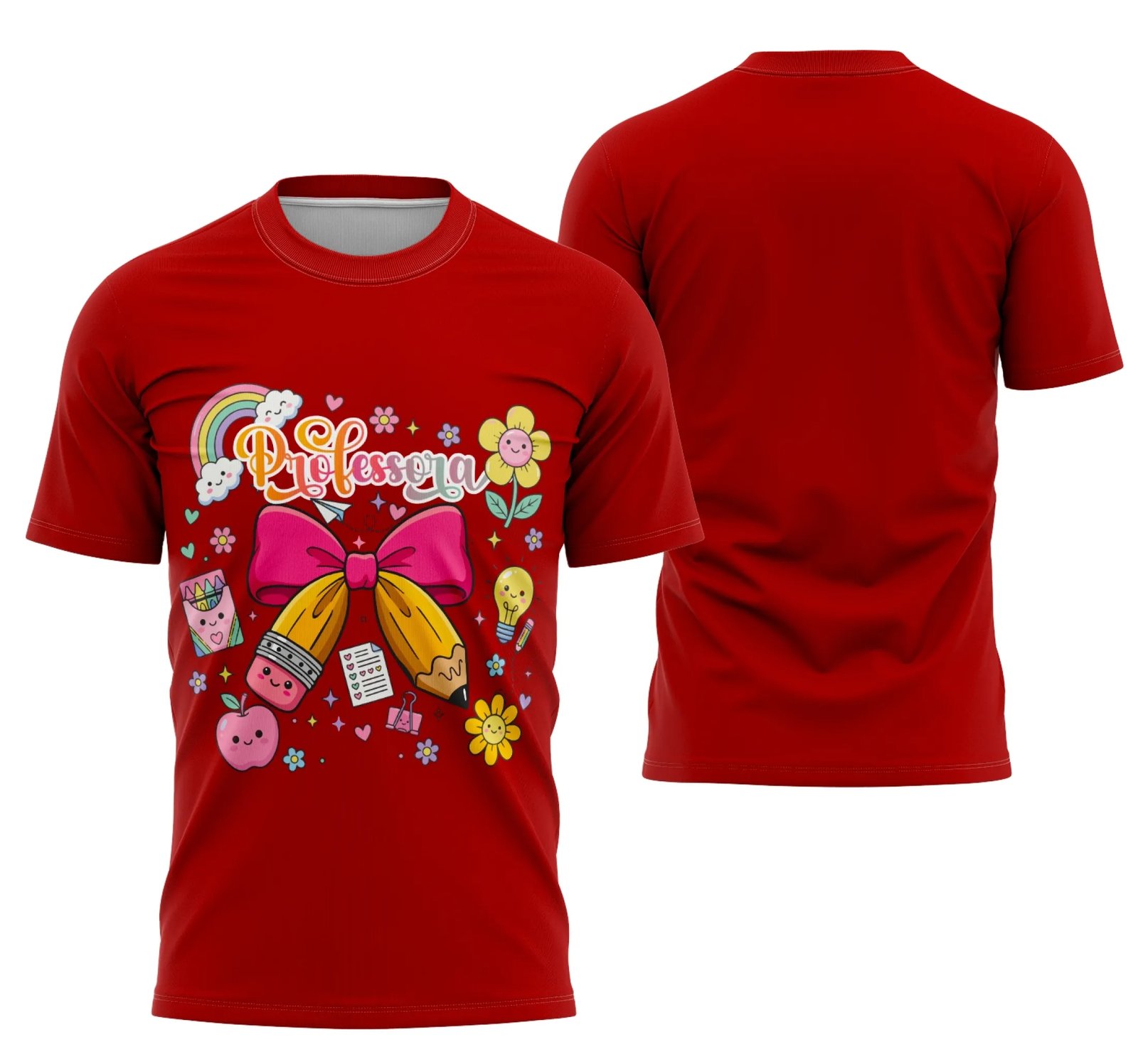 Arte Camisa Professora Personalizada