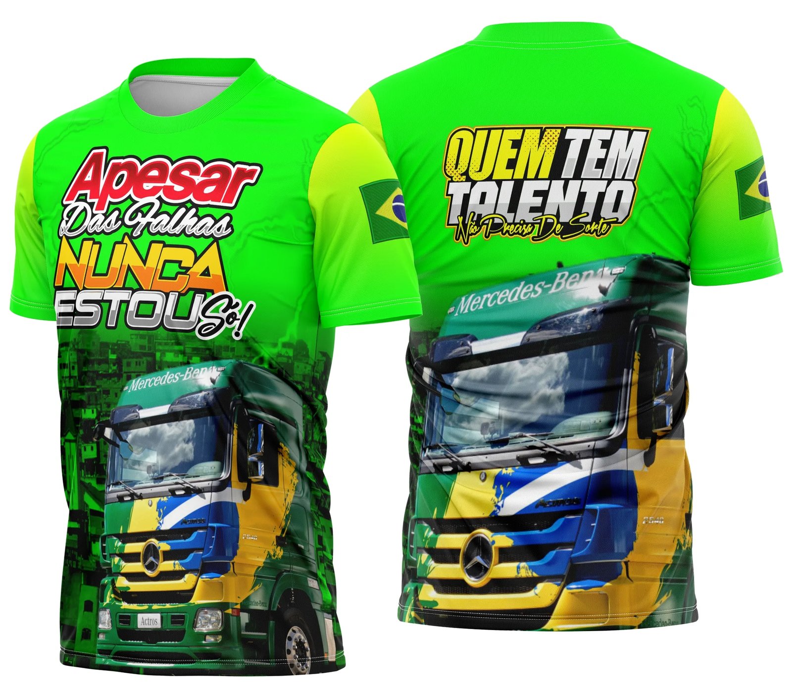 Arte Camisa Caminhoneiro Personalizada