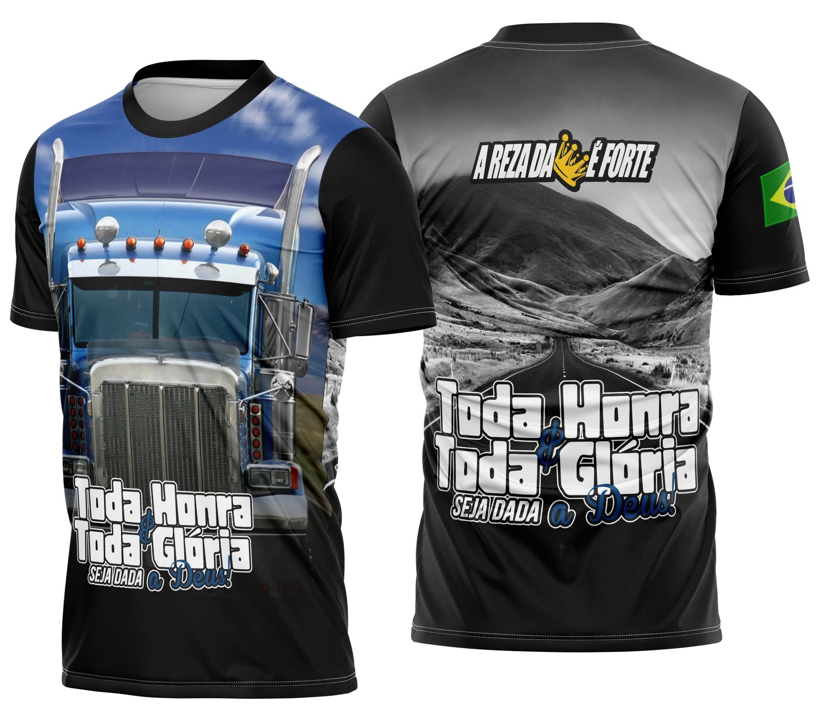 Arte Camisa Caminhoneiro Personalizada