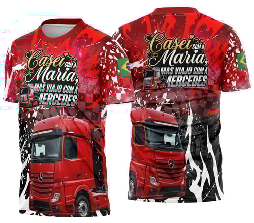 Arte Camisa Caminhoneiro Personalizada