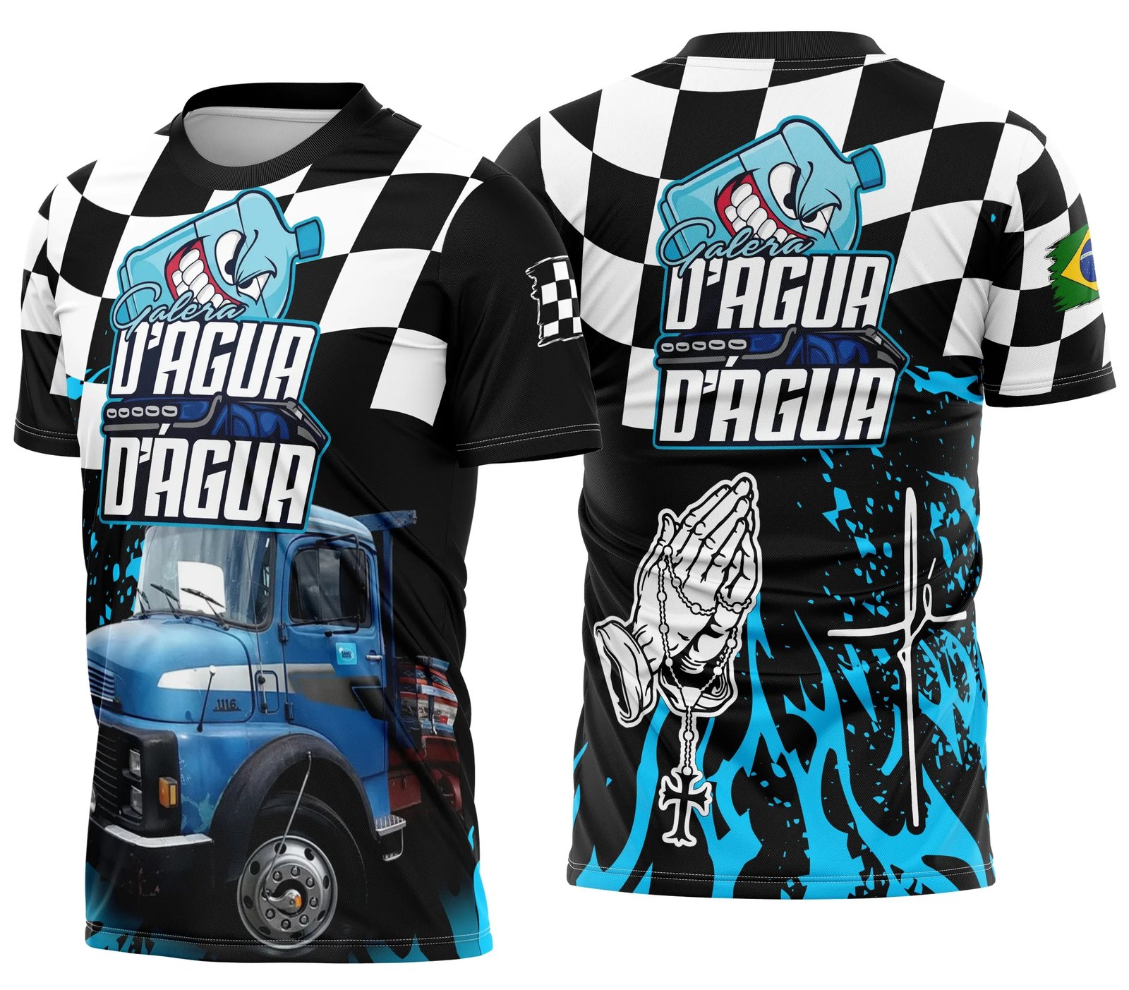 Arte Camisa Caminhoneiro Personalizada