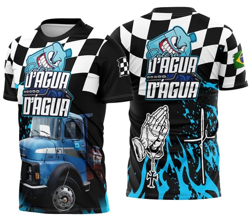 Arte Camisa Caminhoneiro Personalizada