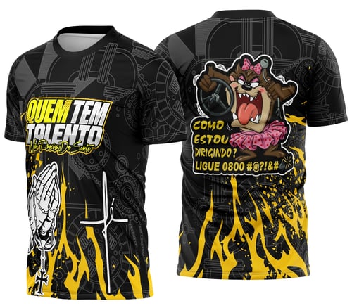 Arte Camisa Caminhoneiro Personalizada Frase