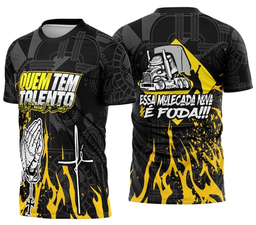 Arte Camisa Caminhoneiro Personalizada Frase