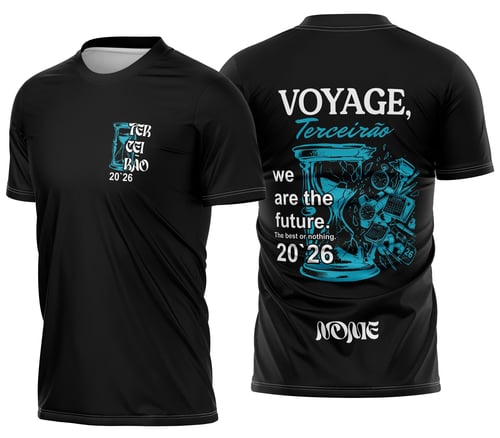 Camisa Terceirão Ampulheta Voyage Pedaços
