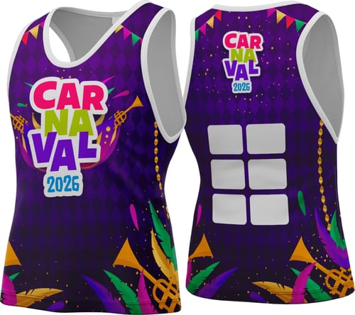 Arte Camisa Abadá Carnaval 2026