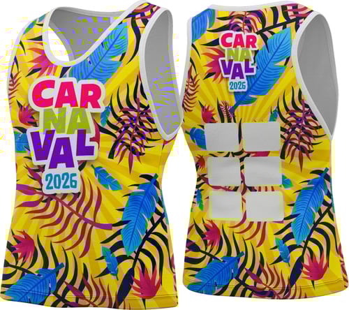 Arte Camisa Abadá Carnaval 2026