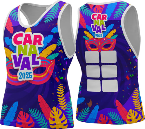 Arte Camisa Abadá Carnaval 2026