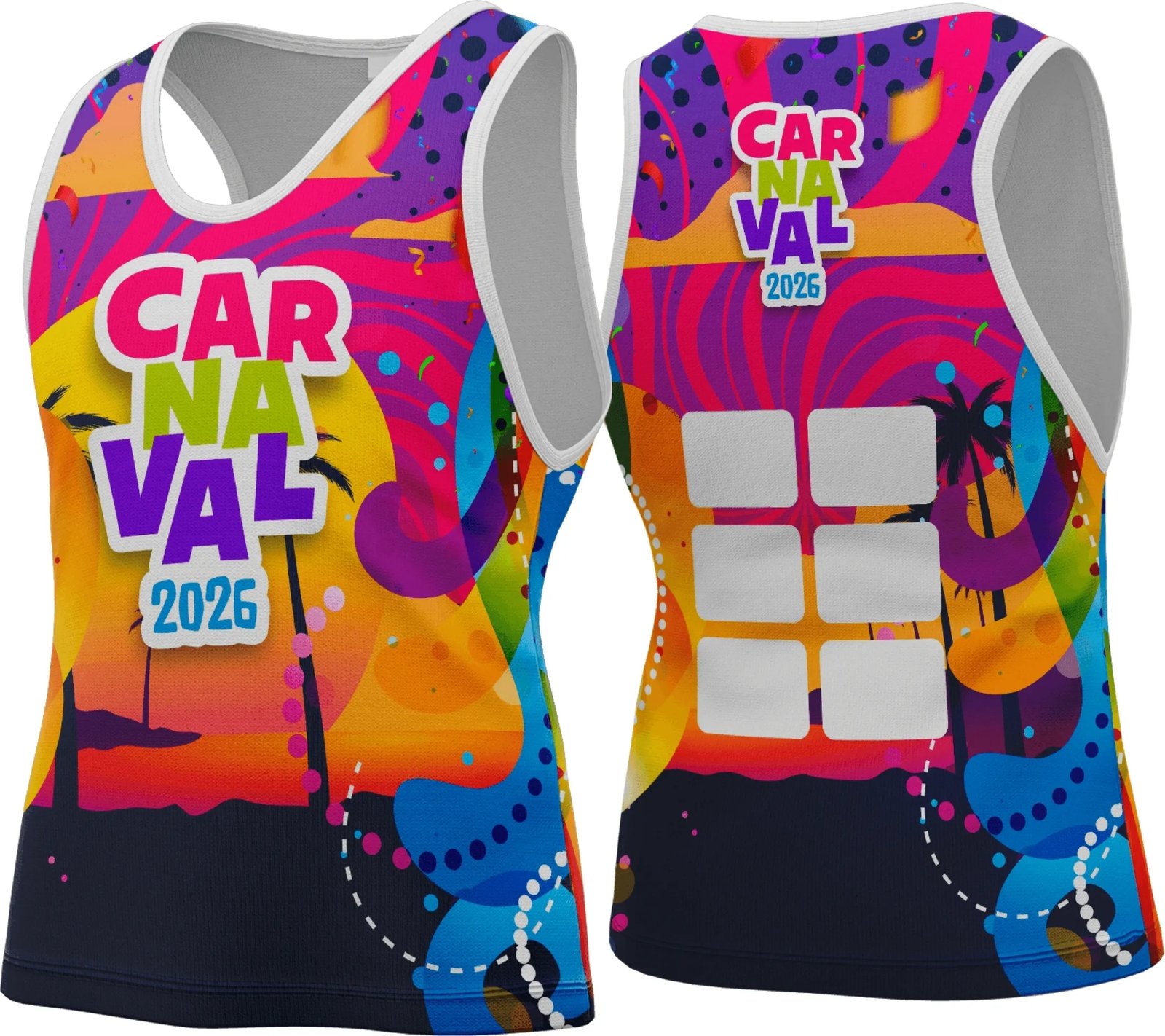 Arte Camisa Abadá Carnaval 2026
