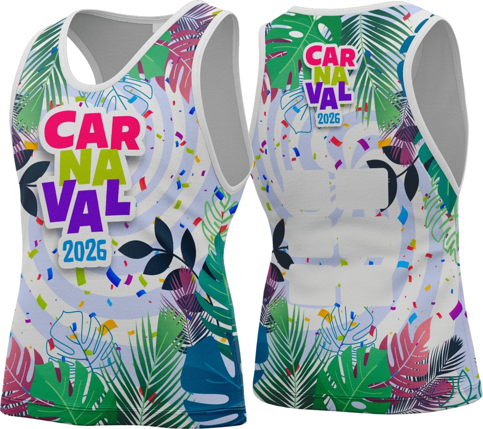 Arte Camisa Abadá Carnaval 2026