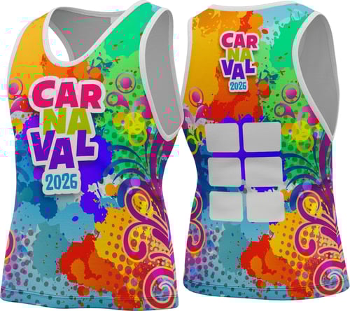Arte Camisa Abadá Carnaval 2026